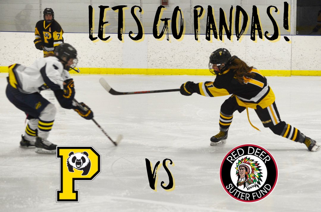 U15AAPandas's tweet photo. Pandas aim to keep their winning ways rolling as they take on Red Deer tomorrow morning at 8am!
This will be the first time these two teams have faced off against each other in the regular season, should be a great game!
LETS GO PANDAS ๐ผ
#BantamPandas #AFHL
#ForTheGame https://t.co/57yQUTvm8z