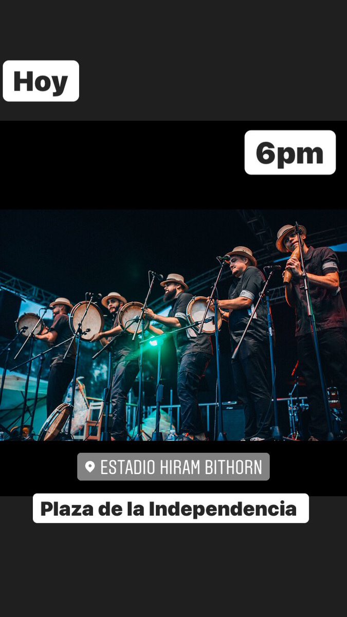 Hoy estaremos en la Plaza de la Independencia en el Hiram Bithorn antesala a la Seria Mundial del Caribe!