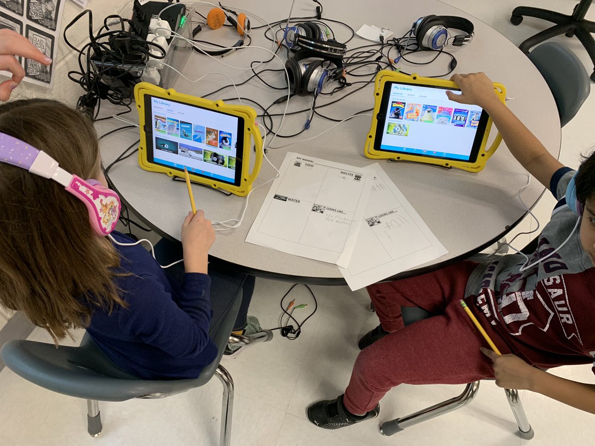 Working hard researching our polar animals and discovering their needs for survival!!! <a href="/GoshenPostES/">Goshen Post ES</a> #gogpgators