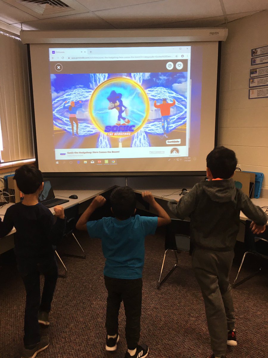 Getting energized for WIDA testing by dancing to <a href="/GoNoodle/">GoNoodle - find us on BSKY!</a> #NoviPride #NoviELLpride