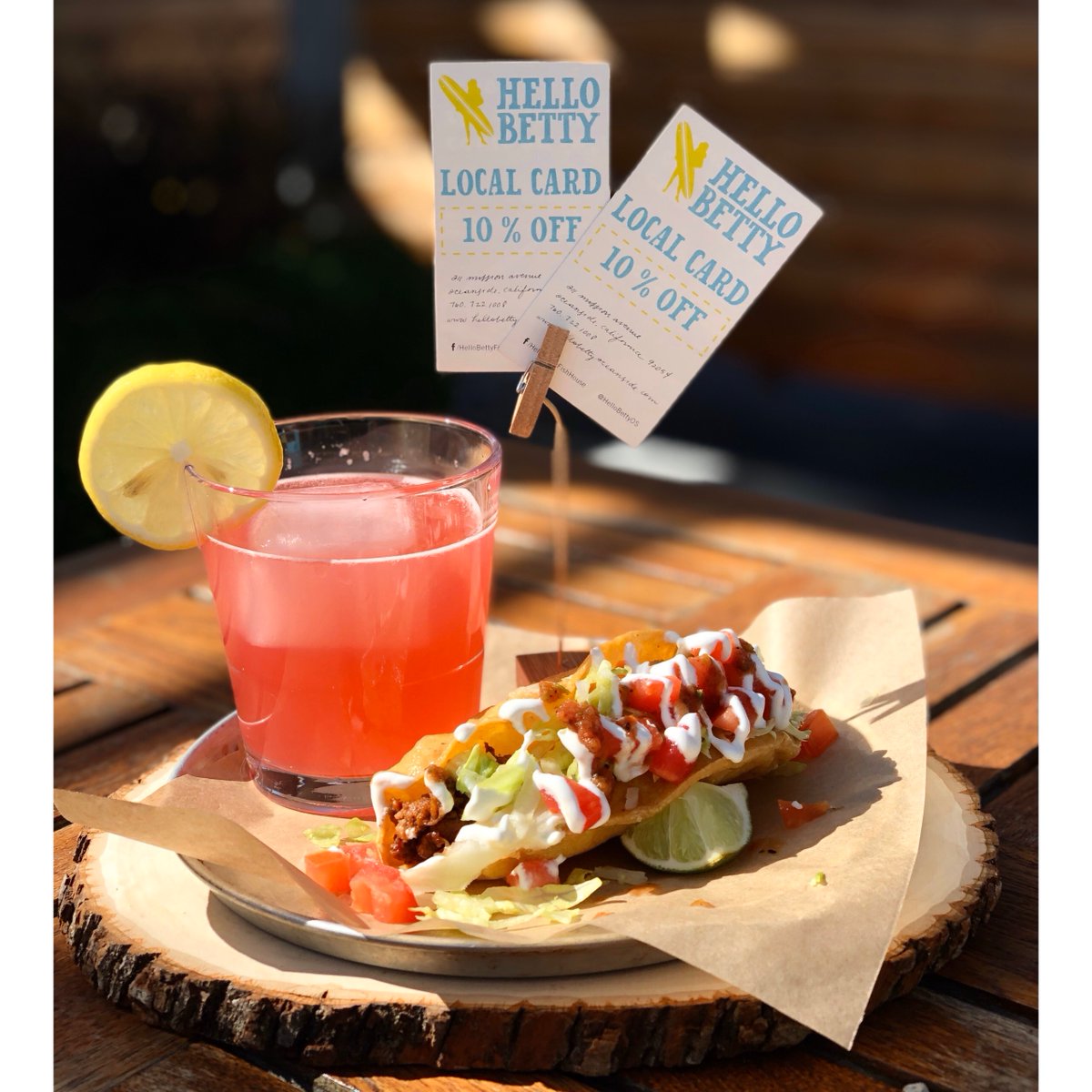 Hey O'side locals, come on in and grab a discount card. Keep it with you for all your visits!  #oceanside #locallove #osideornoside #visitoceanside #goodfood