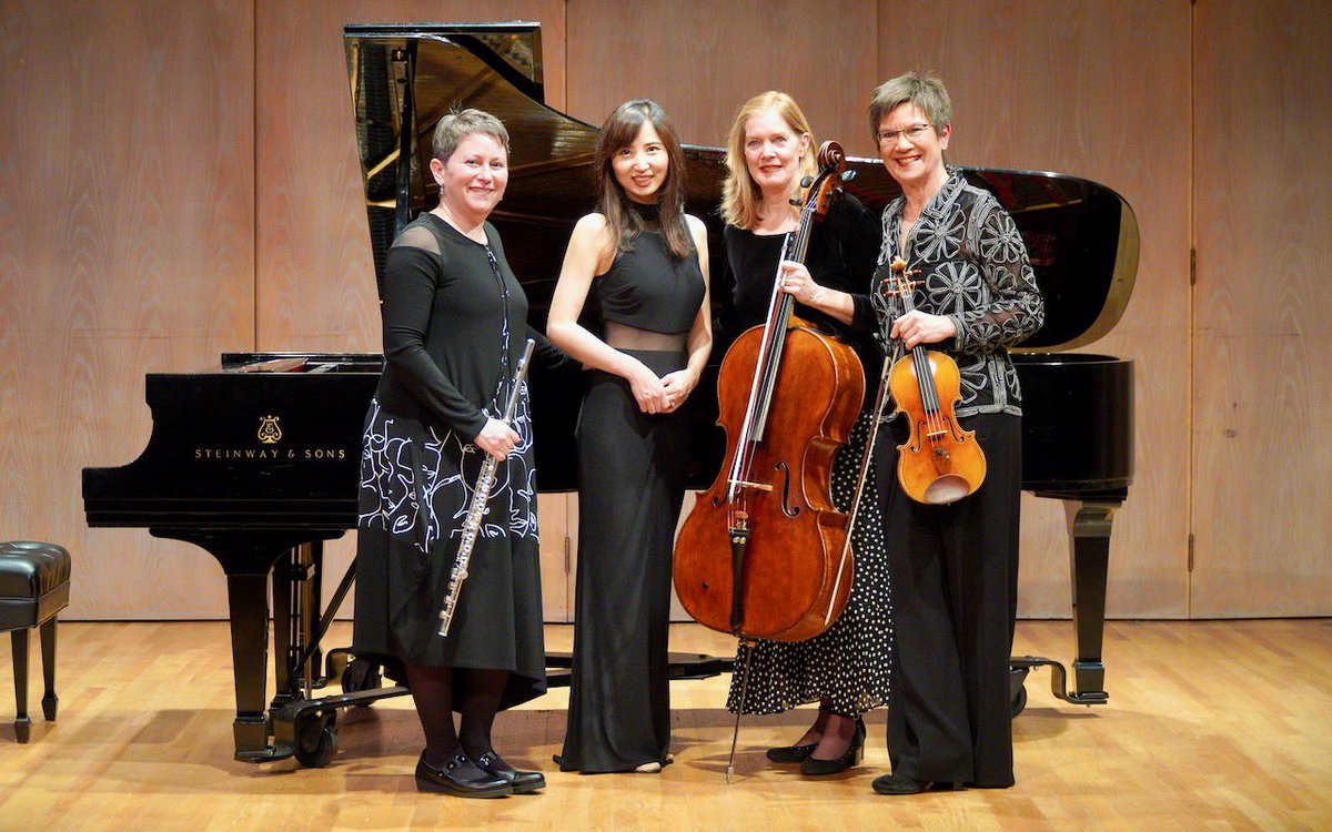 What a great experience to perform 2 concerts with Suzanne, Pam and Ann! #chambermusic #ptyrecitalhall #uvicmusic #flute #laks