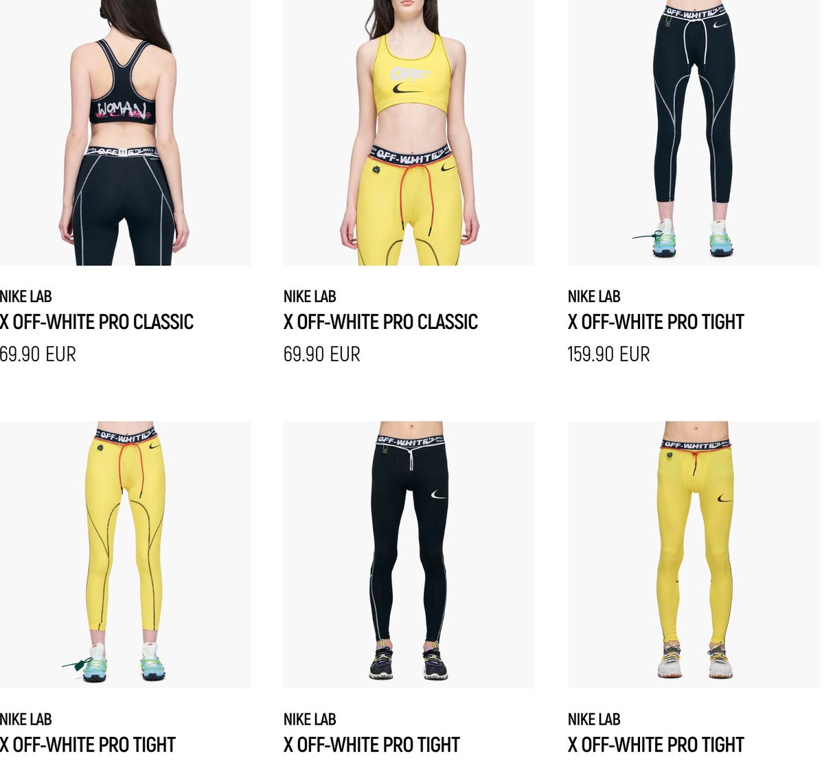 SOLELINKS's tweet photo. Ad: Select styles via SOTO
Off-White x Nike Training Collection
=> https://t.co/78RHfWgmNS https://t.co/R5JQHY1BQo