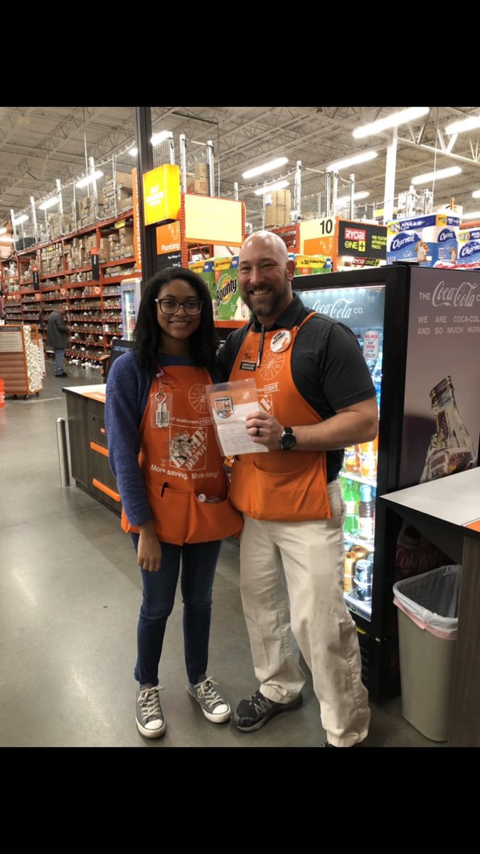 Tim recognizing Makayla for cashier of the month!!! #3828
