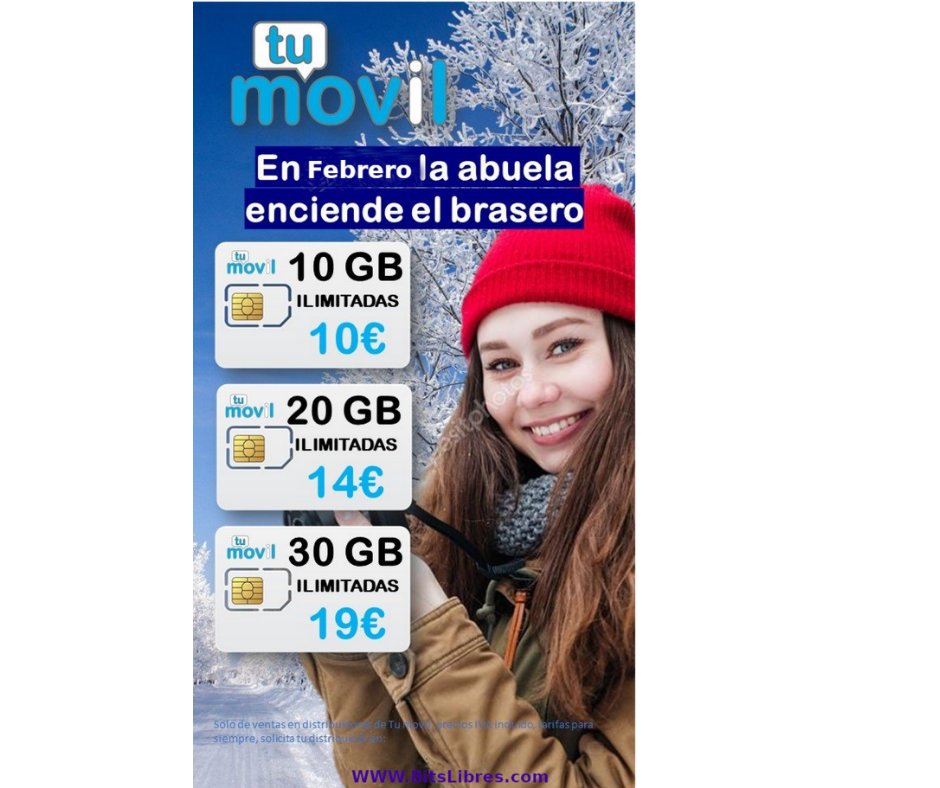 BitsLibres's tweet photo. 🤩📢🧐En tu Móvil tenemos tarifas de datos de todo tipo 8Gb,10Gb,12 Gb...elige aquella que se adapte a tu consumo, de las llamadas ilimitadas ya nos encargamos nosotros. No pagues por lo que no usas. Más información en https://t.co/b31HHYRJca o en el teléfono 987 19 26 87🤩📢🧐 https://t.co/a4WQo4tdXV