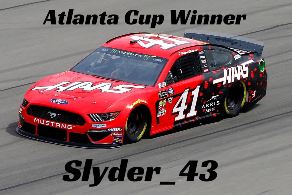 SteelCityRacin's tweet photo. Congrats to Shawn Abbott for taking the checkered flag in last nights Cup Series playoff opener at Atlanta and picking up his first win on the season. @shawn329 https://t.co/xVjgtu7i3P