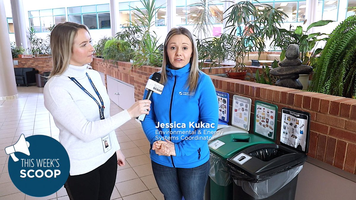 SCDSB_Schools's tweet image. SCDSB staff!📢 This week&apos;s #SCDSBScoop is now live! We learn about changes to waste management in @simcoecounty &amp;amp; how staff at the SCDSB Ed Centre are continuing to focus on waste reduction &amp;amp; conservation of energy &amp;amp; water.🌎

📽️Watch today&apos;s episode now:
bit.ly/2tAMgVn