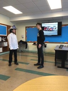 Oralhistorybuff's tweet photo. Yesterday, the D.C. Everest Junior High celebrated it's 28 Annual History Fair! Congrats to all 8th graders who presented their projects!#Everestpride https://t.co/3WaeMXYOka