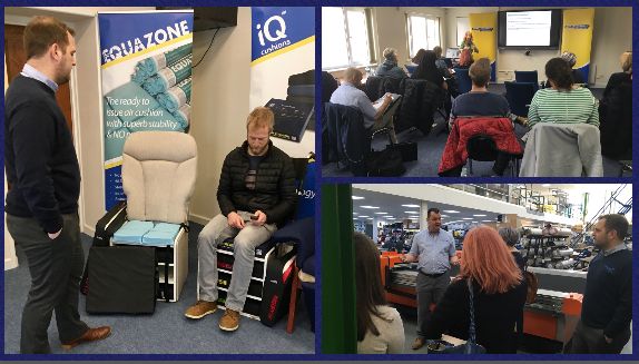 HHPressureCare's tweet image. Along with @symmetrikit we hosted our @theRCOT accredited course today to a multidisciplinary group of clinicians from around the UK.  It was an educational morning, with factory tour and hands on session.  Look out for our next course in a few months time. 
#Posturalsupport