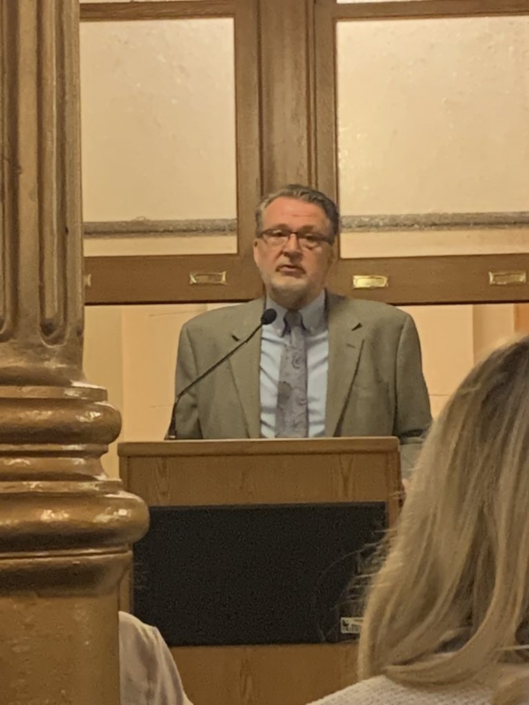 USD262super's tweet photo. A great day advocating for Valley Center kids at School Mental Health Awareness Day visiting Representative Huebert and @SenatorMcGinn and listening to @LtGovRogers. https://t.co/UJQ01bFlxi