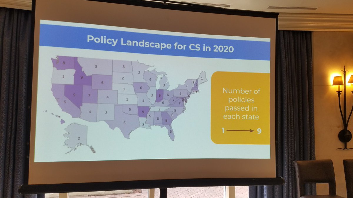 Nevada is one of 4 states that meet all 9 of the @codeorg policy recommendations! 

#csforall #CSforNV