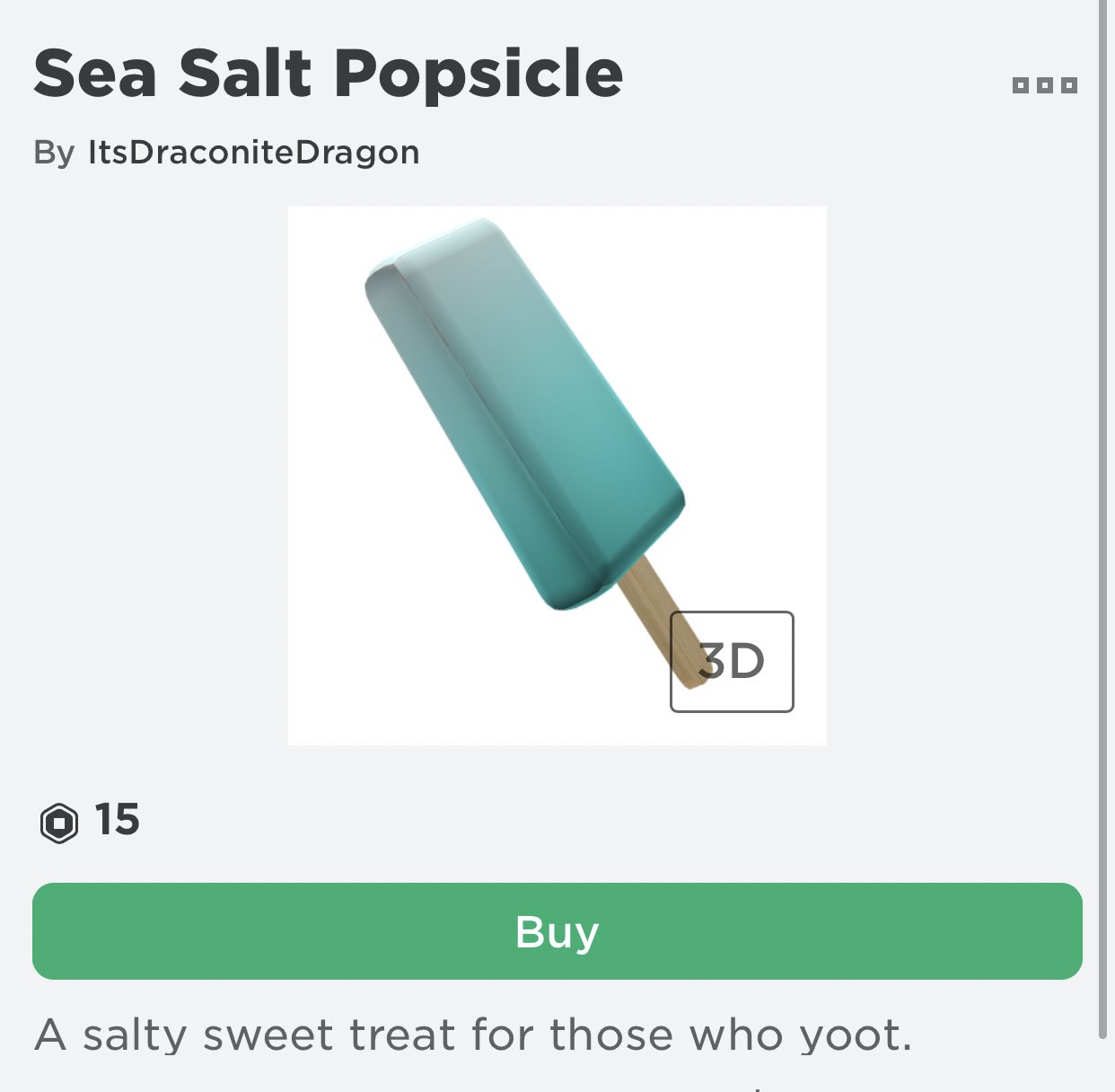 Itsfunneh On Twitter Guys Draconitedragon Made A Thing Sea Salt Popsicles Are The Best Https T Co M80mvnhxwo - itsfunneh roblox password