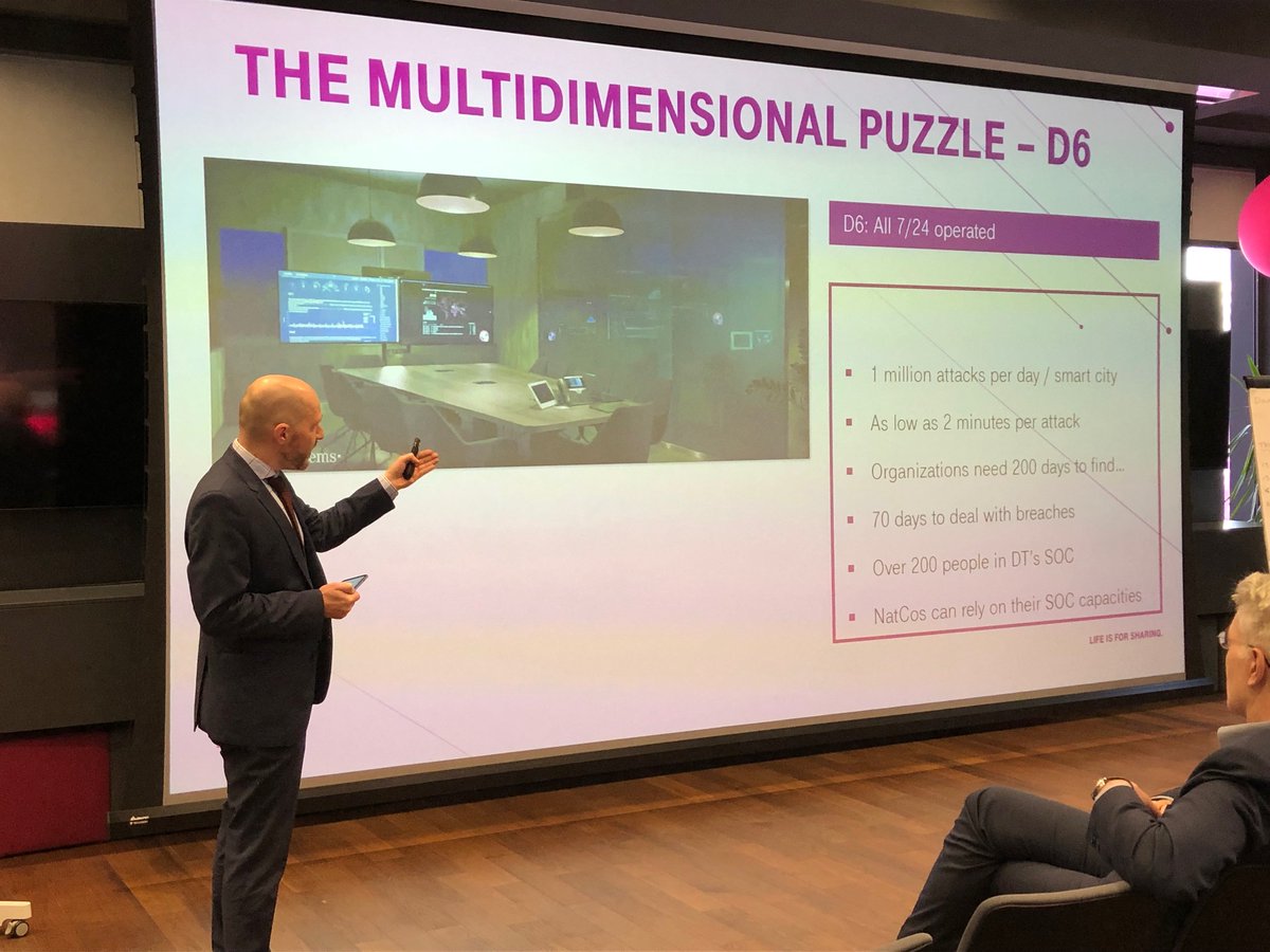 keletiarthur's tweet photo. 1M cyberattacks /day /Smart City. It was my privilege to discuss that and the cybersecurity of SC and IoT at the Business Expert Meeting of Deutsche Telekom in Croatia. The future of safe cities relies on making strong cybersecurity smart city foundations. #smartcitysecurity https://t.co/OihgdvpTKg