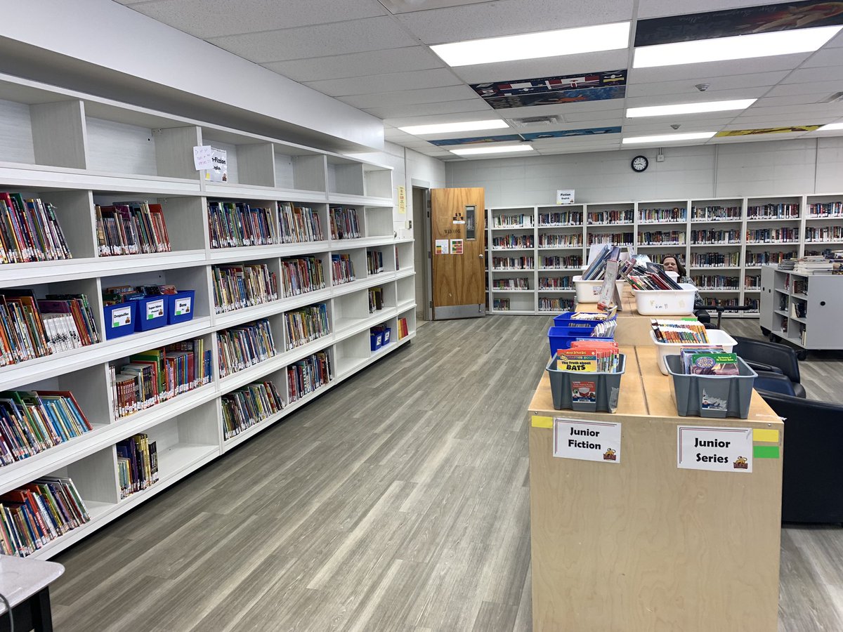 Bookshelves getting filled! Loving how much brighter it is!