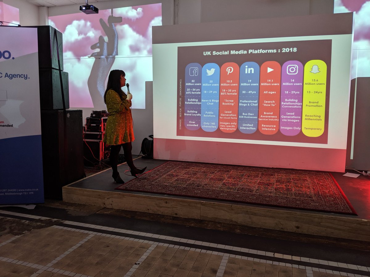 PublicitySeeker's tweet image. Thanks so much to @digi_tees for having @samlee100 as their first ever speaker.

Next time someone asks you about PR, you know! Great event @Mabo_Media #Digitees #DigitalTeesside