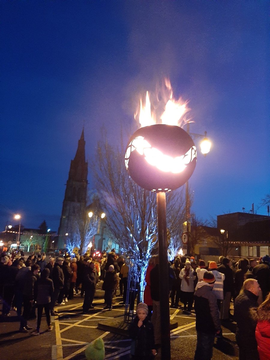 BridgetteBrew's tweet image. #FireTour @galway2020 @inballinasloe lovely night