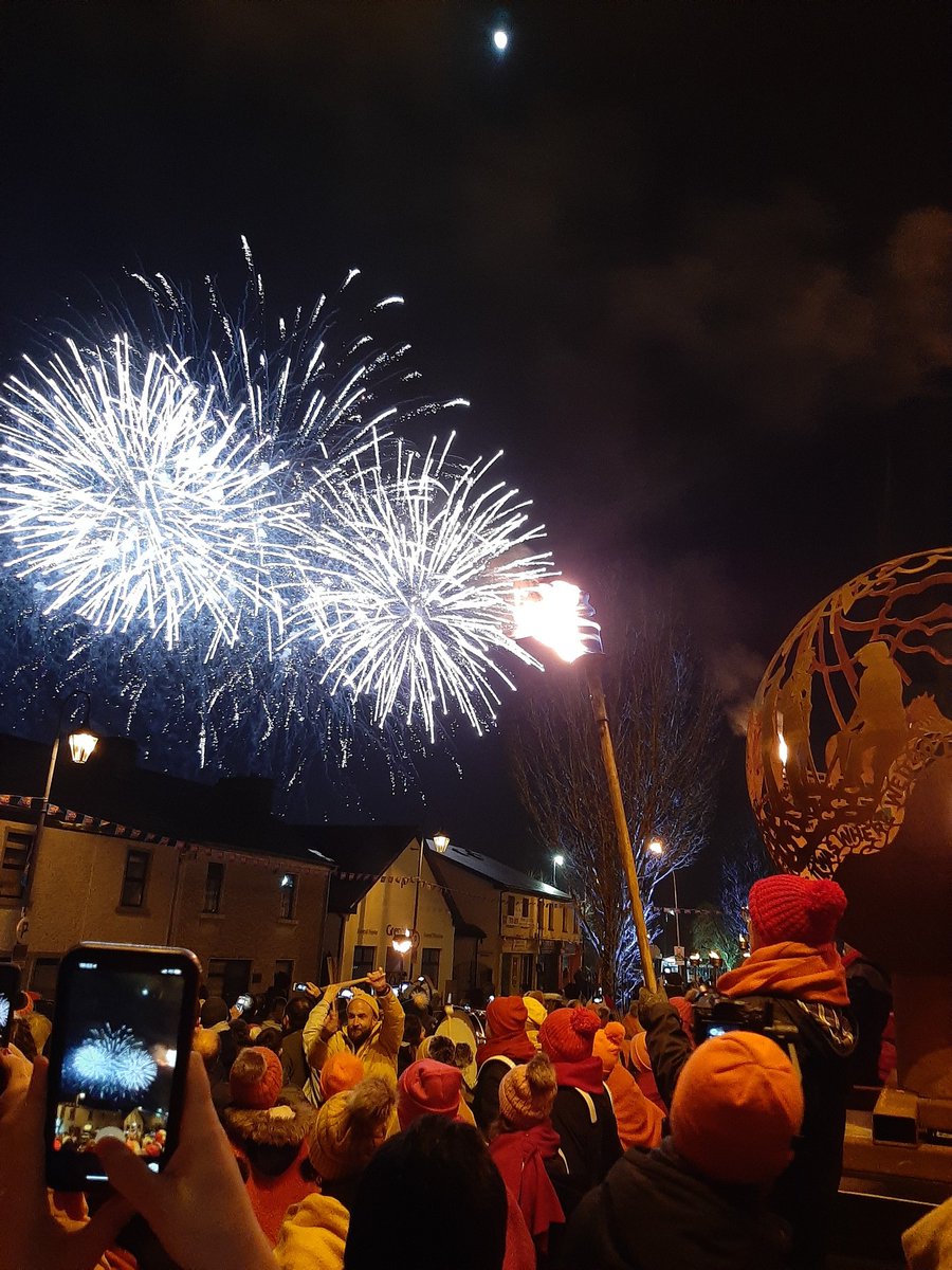 BridgetteBrew's tweet image. #FireTour @galway2020 @inballinasloe lovely night