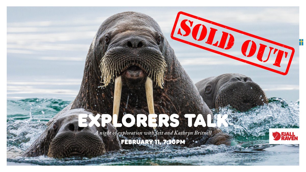 jettbritnell's tweet photo. I just received word from @FjallravenCA Vancouver that we are officially sold out! 🥂

#ExplorersCanada #explorers #exploration #scuba https://t.co/yVND6ishCr