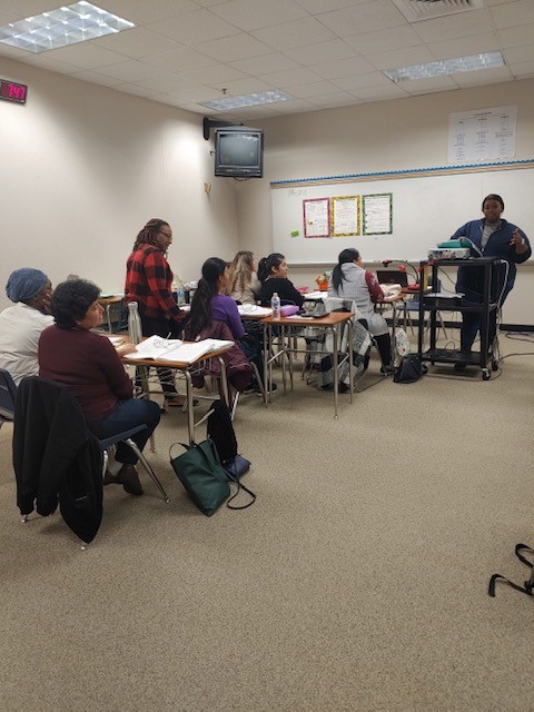 The first Business Office Technology class of 2020 began with 15 adult learners at Mayde Creek High.Students will meet for six weeks and take certification exams in Microsoft Word, Excel, and Power Point. Adult learners will be better prepared to obtain careers in administration.
