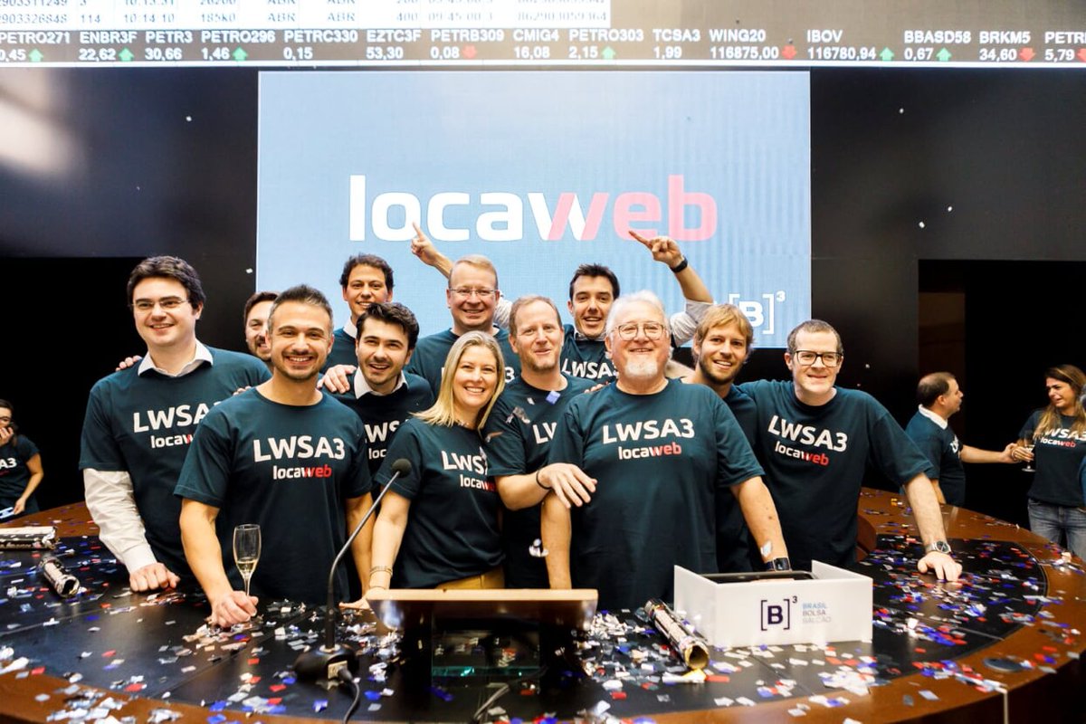 locaweb's tweet image. &quot;Não poderíamos estar mais felizes e orgulhosos de tudo que construímos até aqui. Temos a certeza de que este é apenas o começo para algo muito maior que iremos construir juntos nos próximos anos.&quot; Gilberto Mautner, cofundador da Locaweb #IPOLocaweb #LocawebNaBolsaDeValores