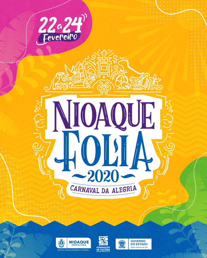 Carnaval é em Nioaque 🎉🎉🎉