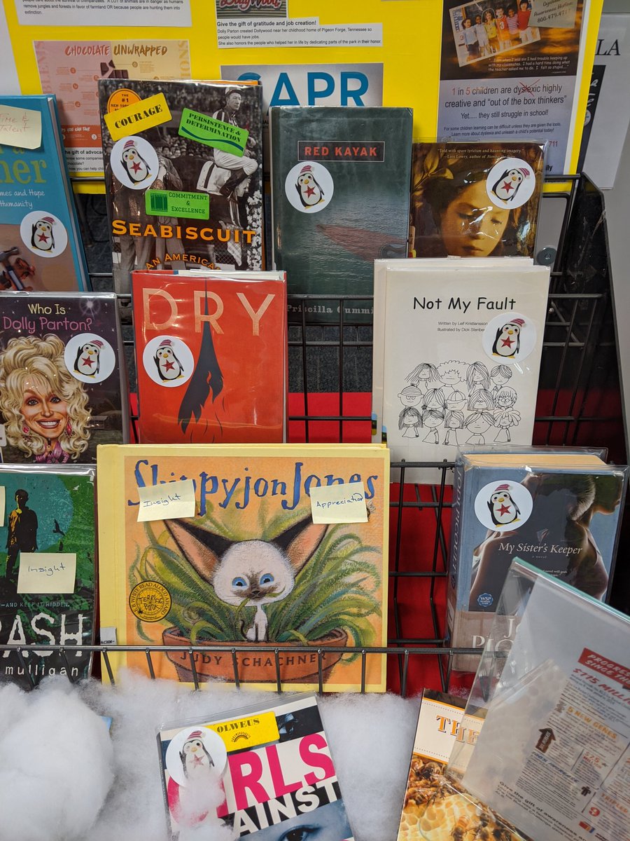 lincoln_library's tweet photo. Come and check out a penguin perfered book for our March of the Penguins. #d57reads #d57learns https://t.co/THV9W84RL1