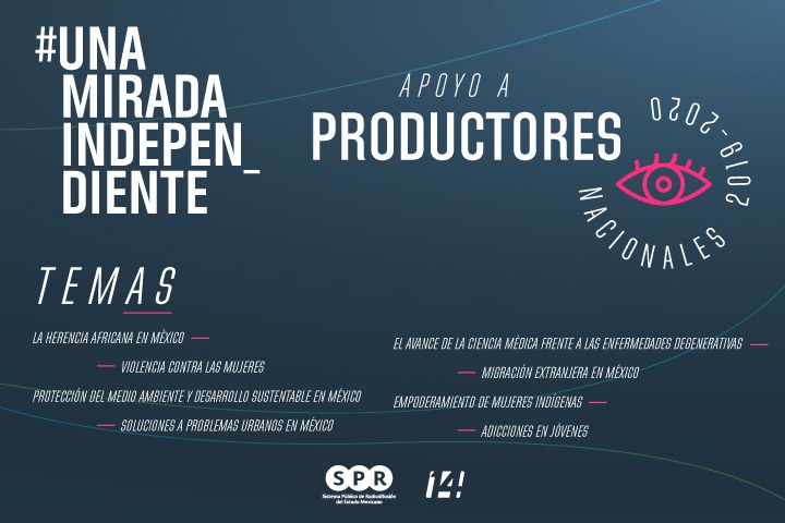 SprConsejo's tweet photo. 🙏El @SPRMexico, @canalcatorcemx y el #SprConsejo agradecen tu participación en la Convocatoria de Apoyo a Productores Nacionales Independientes 2019 – 2020, #UnaMiradaIndependiente 📽 

📼Recibimos 111 proyectos, cónocelos en👇: https://t.co/FGD9QzQkRs

                ¡GRACIAS! https://t.co/by3D2XcaWI