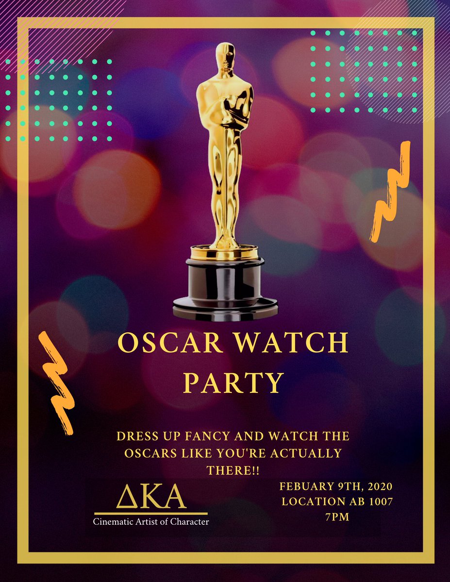 Come be fancy with us as we watch and discuss the Oscars!