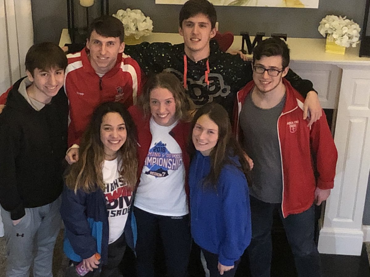 aquacru's tweet photo. AquaCru is all fed and fired up! 2020 Region 7 Swimming Championship starts tomorrow!! ONE TEAM!! @StHenrySports @StHenryCRU @CruSpirit https://t.co/6nOHrKPKPp