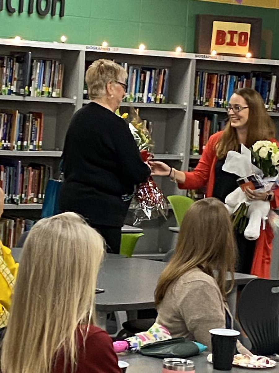 ashermly's tweet image. . @FreyFlames What the what?!! Beyond honored to named Cobb’s media specialist of the year! I couldn’t do what I do without these AMAZING people! #CobbLMS #glma