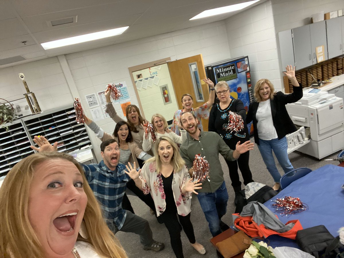 ashermly's tweet image. . @FreyFlames What the what?!! Beyond honored to named Cobb’s media specialist of the year! I couldn’t do what I do without these AMAZING people! #CobbLMS #glma