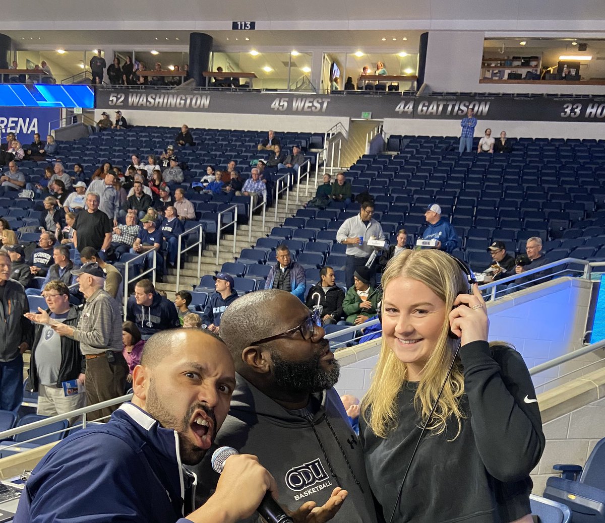 RubyHarkness2's tweet image. Unfortunate loss but great performance by ODU men’s basketball tonight #SMGT315