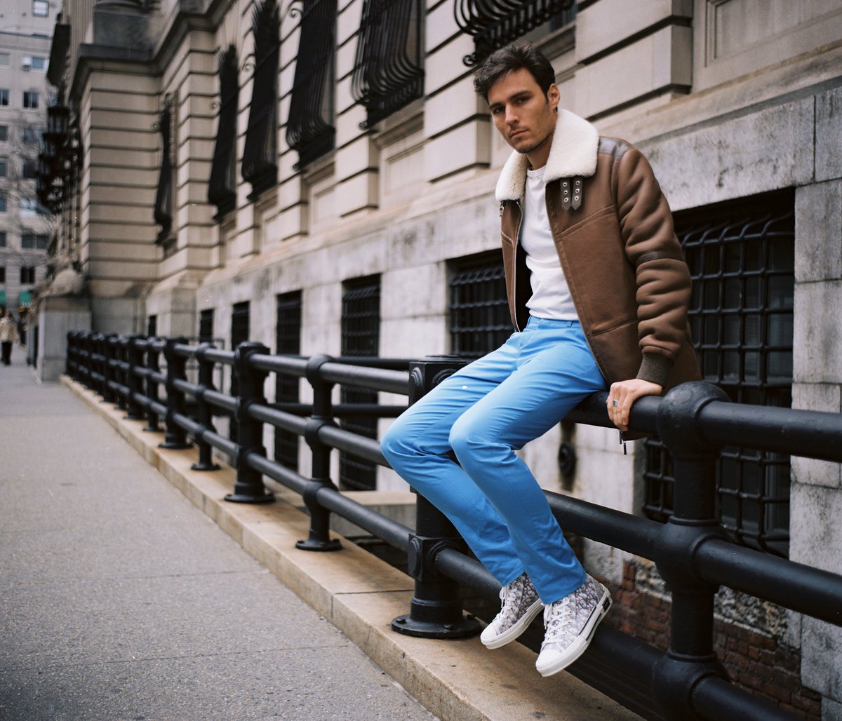 #nyfw with <a href="/captainbarto/">Barto.</a> / <a href="/Dior/">Dior</a> 📸 I’ve been loving photography so much recently. This was shot on #rb67 #mediumformat #kodak #portra160 #filmisnotdead #fashion #photographer