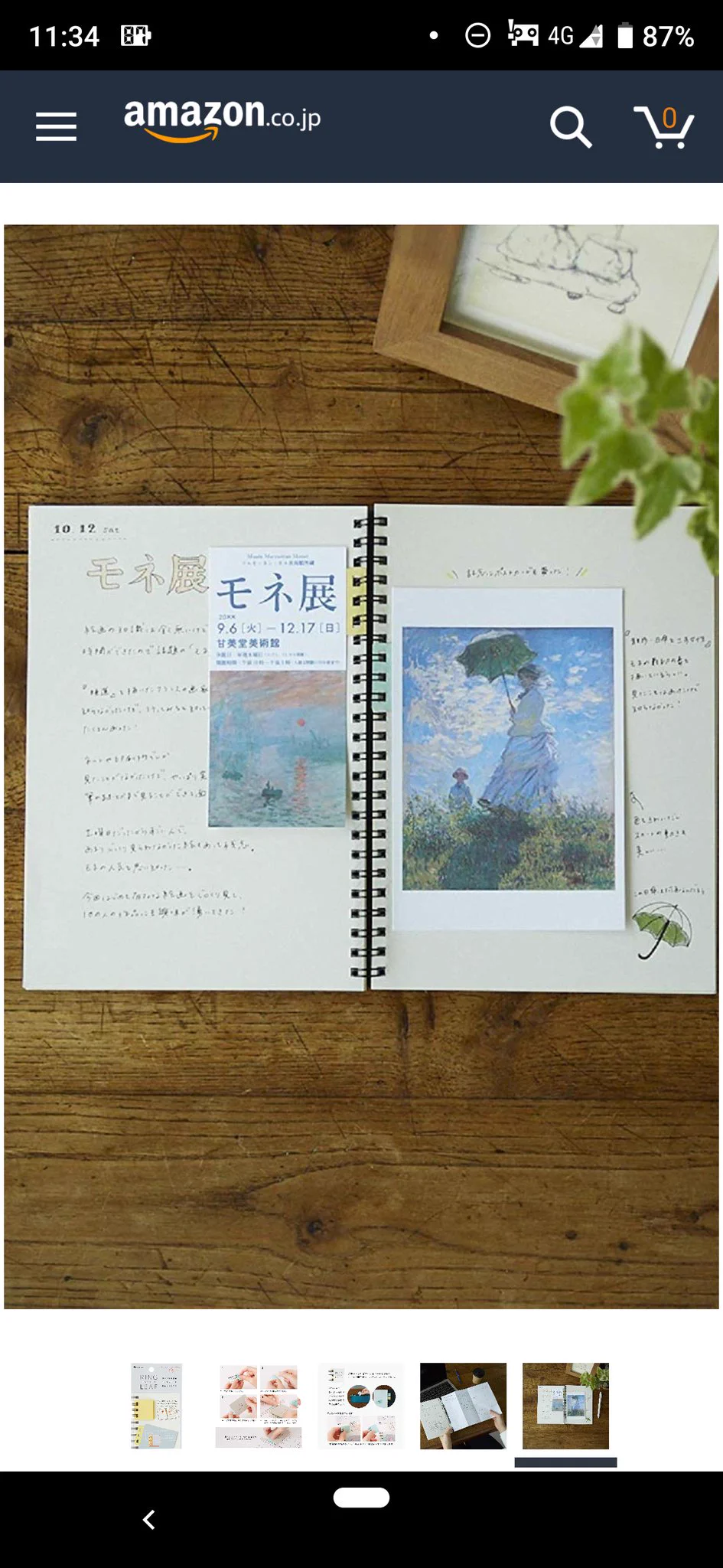 えっ便利すぎる！！リング穴ないやつをリングノートに挟めてしまう文房具