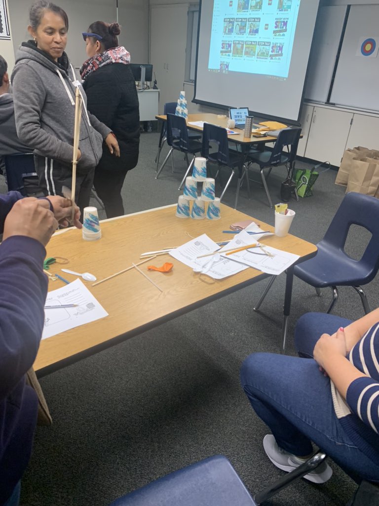 aesdlincoln's tweet photo. Thank you @Megan_Brown23 for coming out to @aesdlincoln and working with our parents to integrate #STEAM at home . #LincolnSTEAM #STEAM #amazingAESD https://t.co/unxKtzrZYa