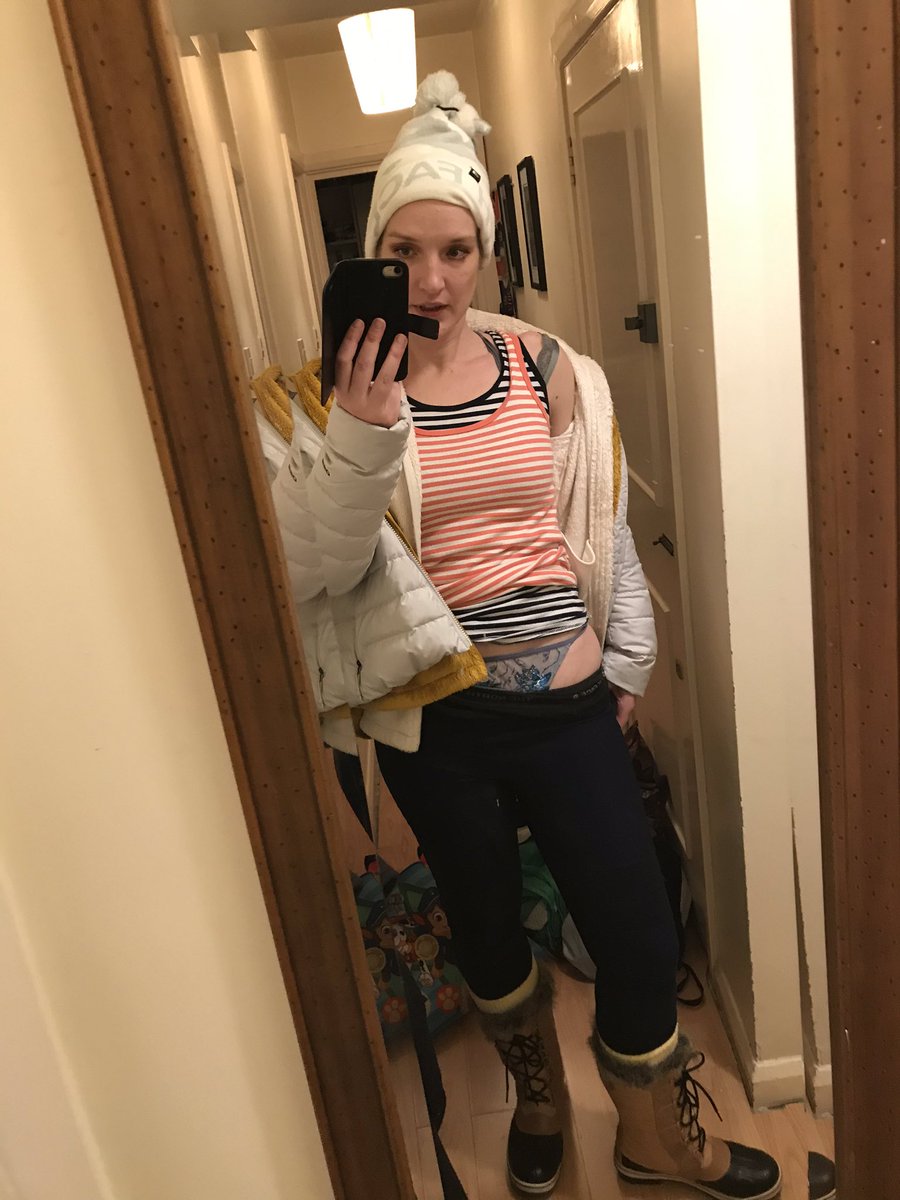 AssOfKat's tweet photo. Out and about. #pawpatrol #thenorthface #sorel #nikeair #gap #joules https://t.co/WGBVVGLn3b