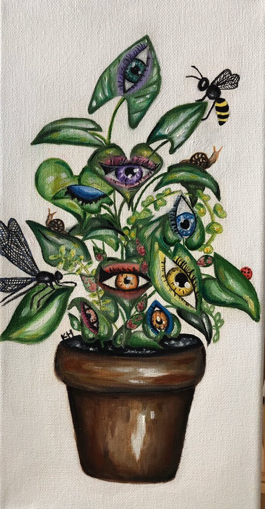 KianaHatton's tweet image. I leaf to see u 👀💚🌿

~ oil on canvas