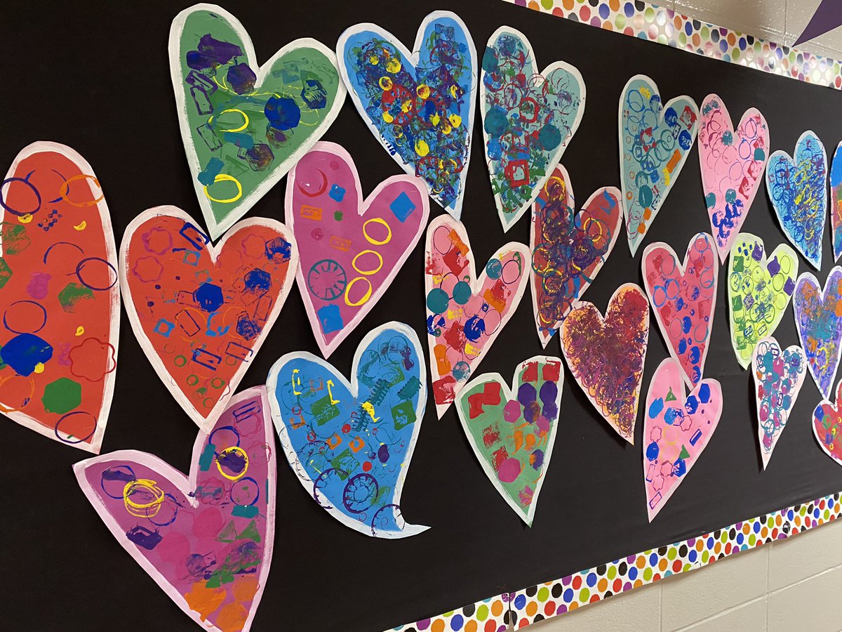 gvesart (@tmorgangves) on Twitter photo Our kinders experimented with printing inside hearts using various materials and gadgets on colorful paper. They enjoyed making messy art! <a href="/GreenValleyElem/">Green Valley Elem</a> #GVgatorstrong Our kinders experimented with printing inside hearts using various materials and gadgets on colorful paper. They enjoyed making messy art! <a href="/GreenValleyElem/">Green Valley Elem</a> #GVgatorstrong