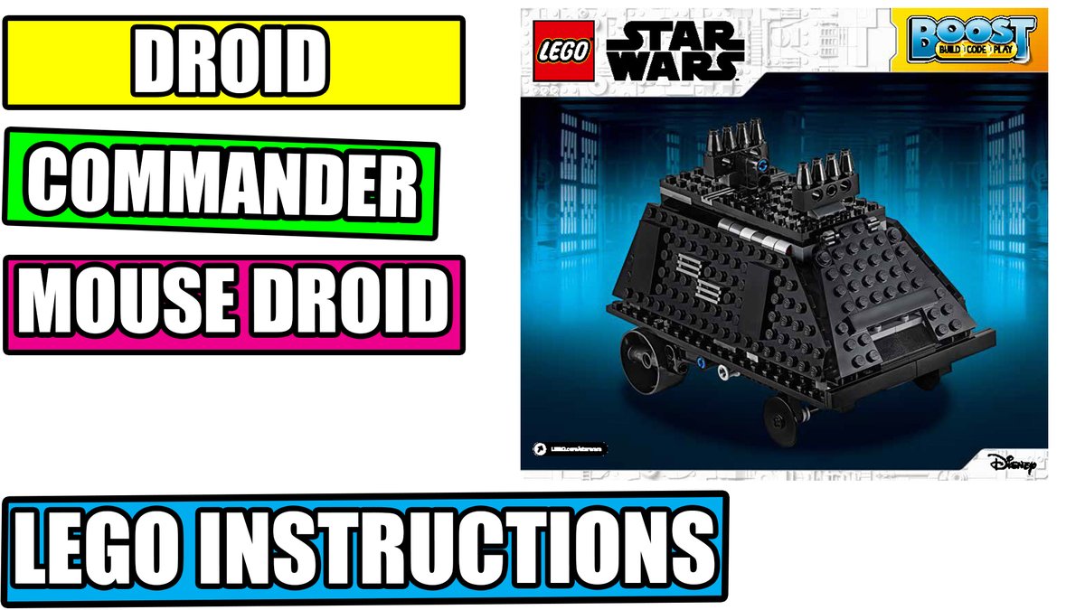 HowToBuildLEGO's tweet photo. LEGO Instructions: How to Droid Commander Mouse Droid - 75253 (LEGO BOOST STAR WARS)

VIDEO: https://t.co/ke2n50xbyf

#LEGOInstructions #LEGO #StarWars #MouseDroid #DroidCommander #LEGO75253 https://t.co/M8W6dhapuy