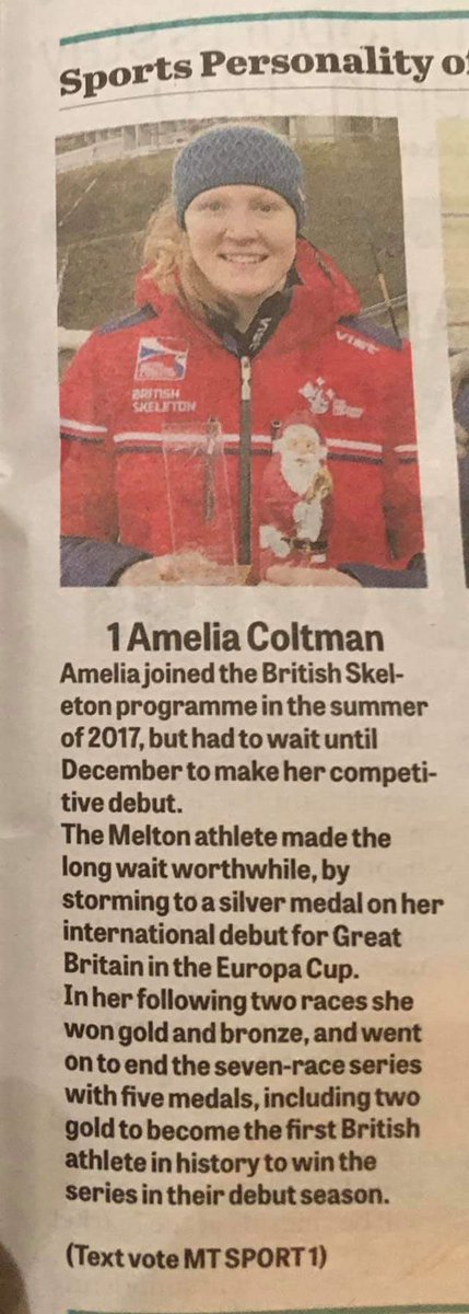 Amelia Coltman tweet media