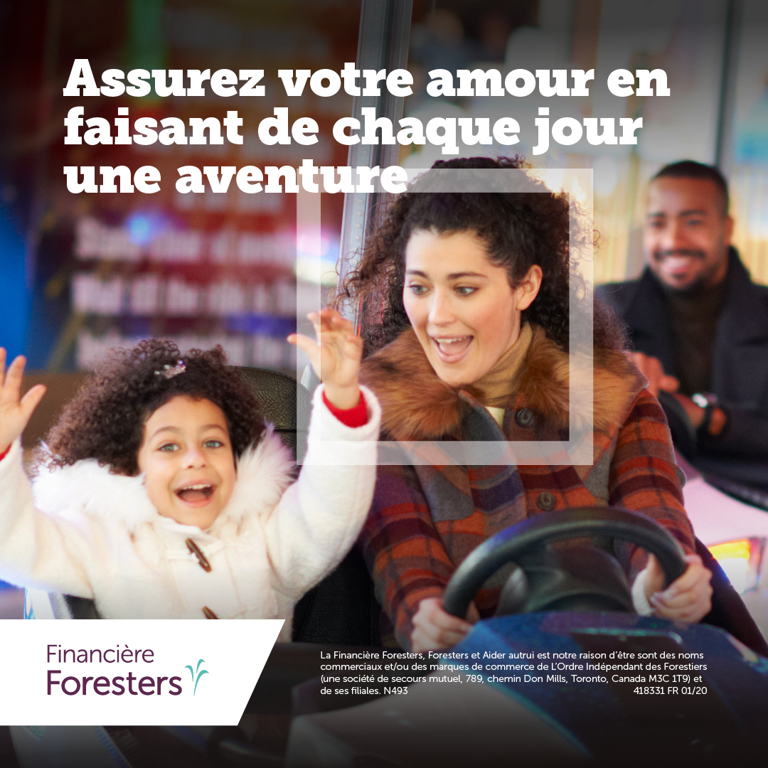 Passer du temps de qualité avec votre famille peut être une promesse difficile à tenir, mais Foresters enrichit la vie de ses membres en finançant des activités familiales ludiques, ce qui vous permet de tenir votre promesse. ow.ly/Gr8O50yfiON #UnePromesseTenue