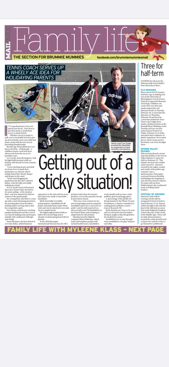 Wow! Amazing write up by Birmingham Mail <a href="/birmingham_live/">Birmingham Live</a> Thank you from the Sandsliders Team 😊 Everyone have a 10% discount code on us: sand10 at check out. sandsliders.com 😎🏖