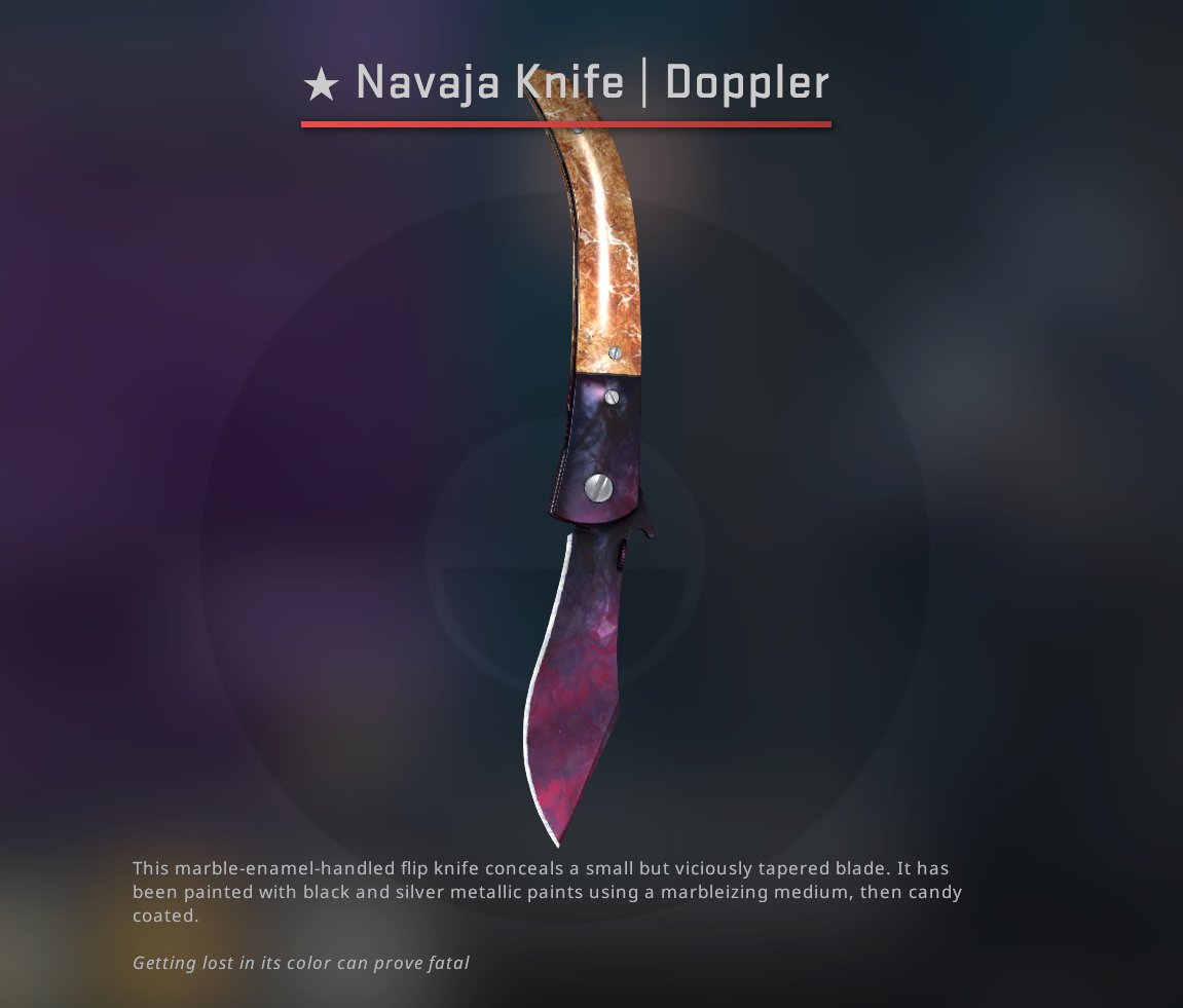 Navaja knife doppler Navaja knife doppler