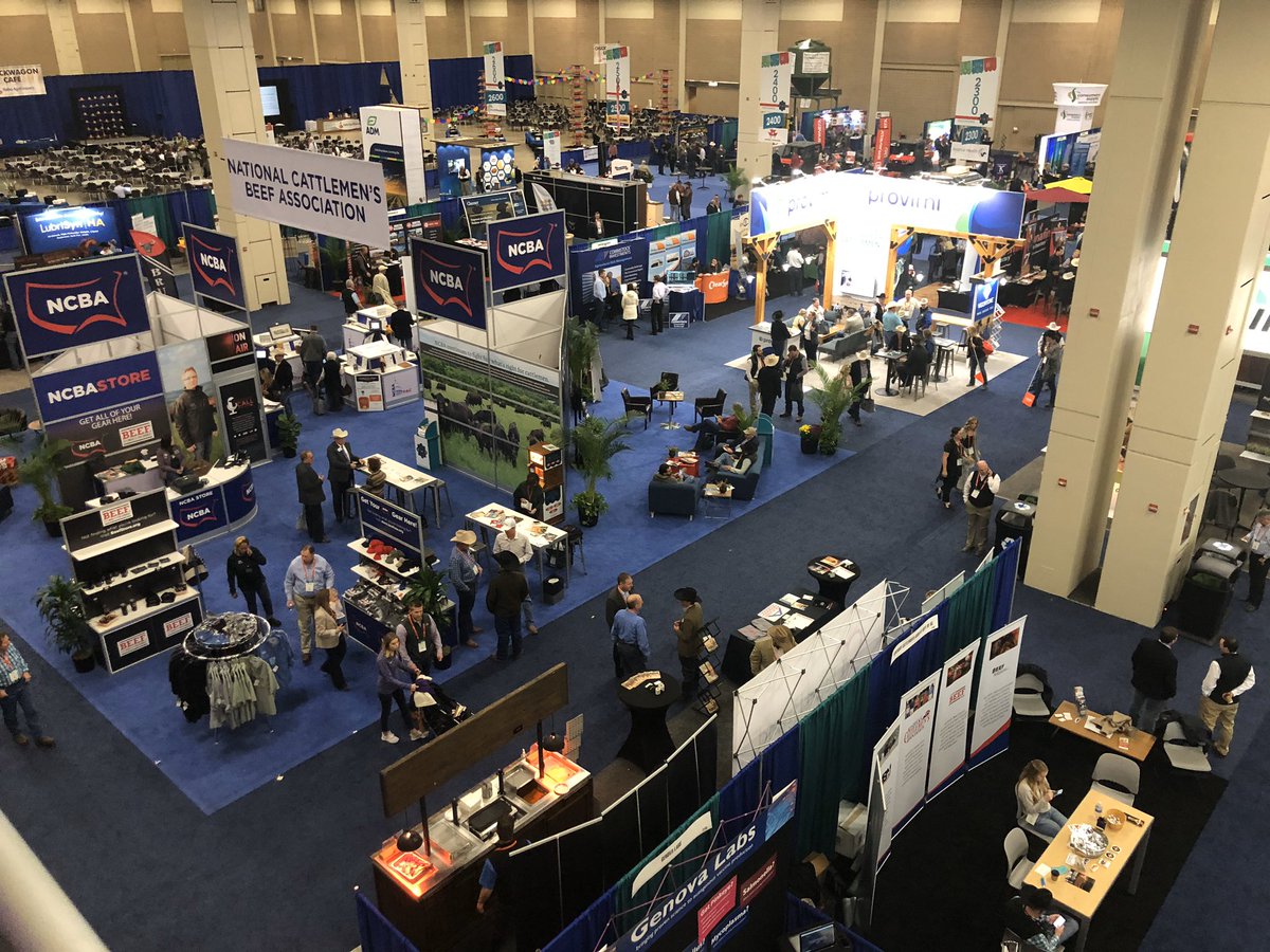 SCBeefCouncil's tweet photo. Live from the @NCBA trade show!! #CattleCon20 is in full swing. #beef #cattletales #tradeshowlife https://t.co/i6GZCsbtAt