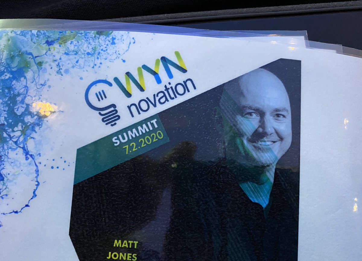 JoeOrmeno's tweet photo. Great to be sponsoring #wynnovation2020 looking forward to a great day and some fantastic speakers. https://t.co/xNGhCVJiOj