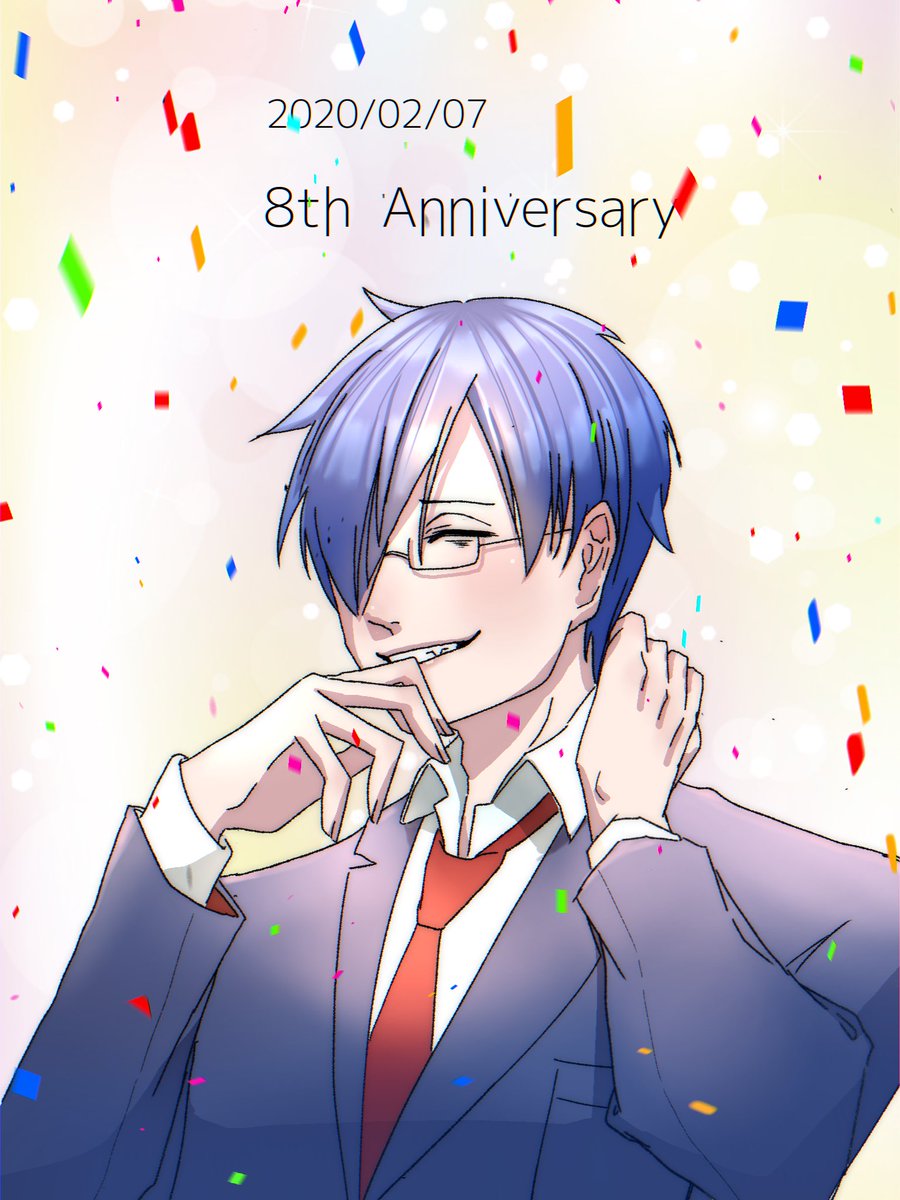 #スター8周年記念祭
#スター八周年記念祭
今日8周年なんですか!?って急いで描いたやつ
8周年おめでとよよよ 