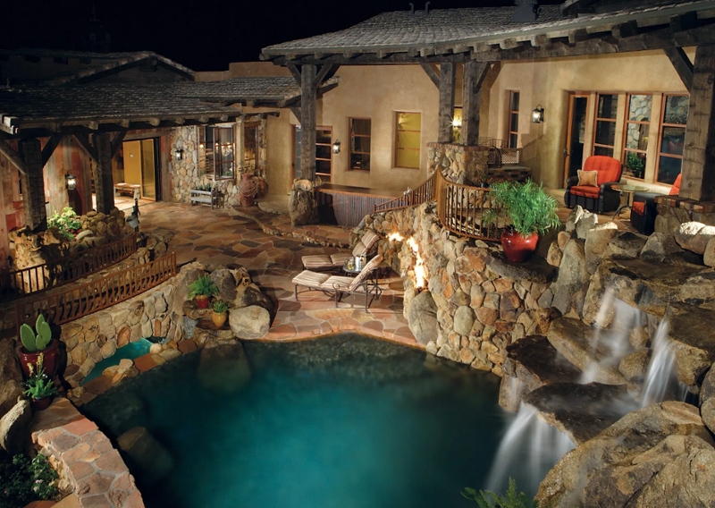 Bret Michaels Tours Aspect Fine Homes House on Celebrity House Hunting - Aspect Fine Homes