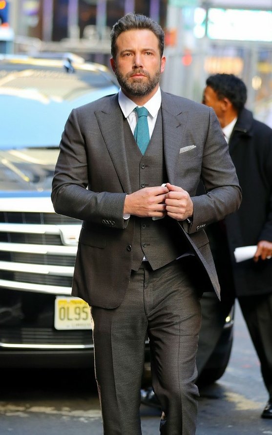 BestAffleck's tweet image. Ben Affleck in suit (2016)