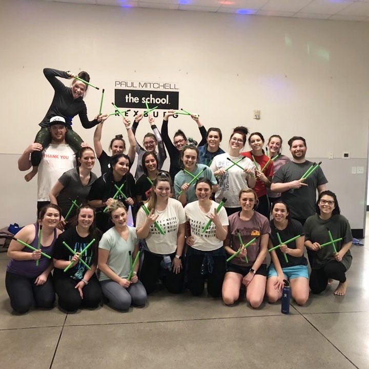 pmtsrexburg's tweet image. We had such a fun time at our #FUNraising Pound Class!! #pmtsrexburg #poundfitness #pmtsgives20