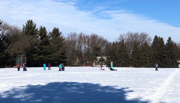 PeBirchview's tweet photo. We made it! Beautiful day for skiing and snow shoeing. I love seeing our students have the opportunity to try something new. #BVrox #XCskiing #ProudTeacher https://t.co/nlCIqLCG1b